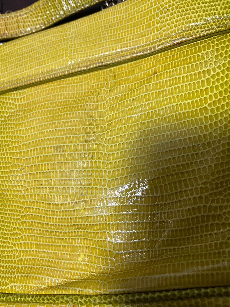 Vivienne Westwood Vivienne Westwood size os Lizard pattern yellow base red la Size ONE SIZE - 8 Thumbnail