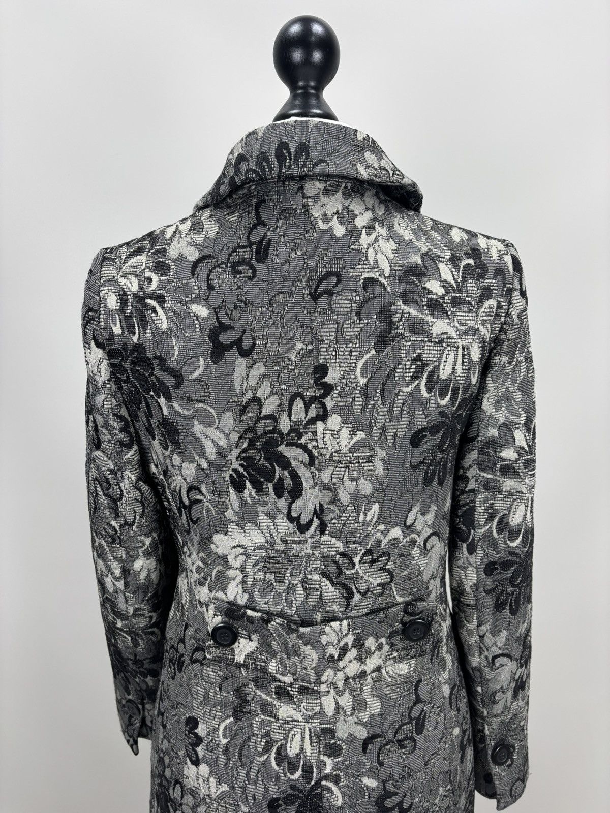 Laura Ashley Womens coat Laura Ashley Size 38 Color Black/Gray Size S / US 4 / IT 40 - 8 Thumbnail