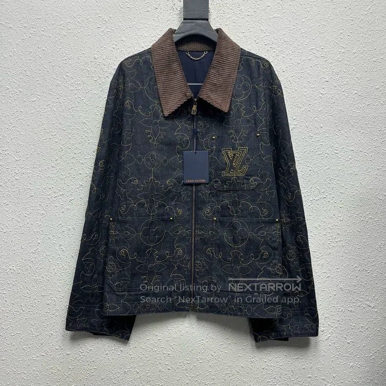 Louis Vuitton Louis Vuitton New 24Fw & Timberland Vine and Gold Embroide Size US L / EU 52-54 / 3 - 1 Thumbnail