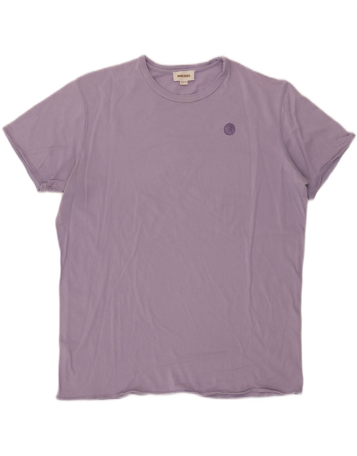 Diesel Womens T-Shirt Top UK 18 XL Purple Size XL / US 12-14 / IT 48-50 - 1 Thumbnail