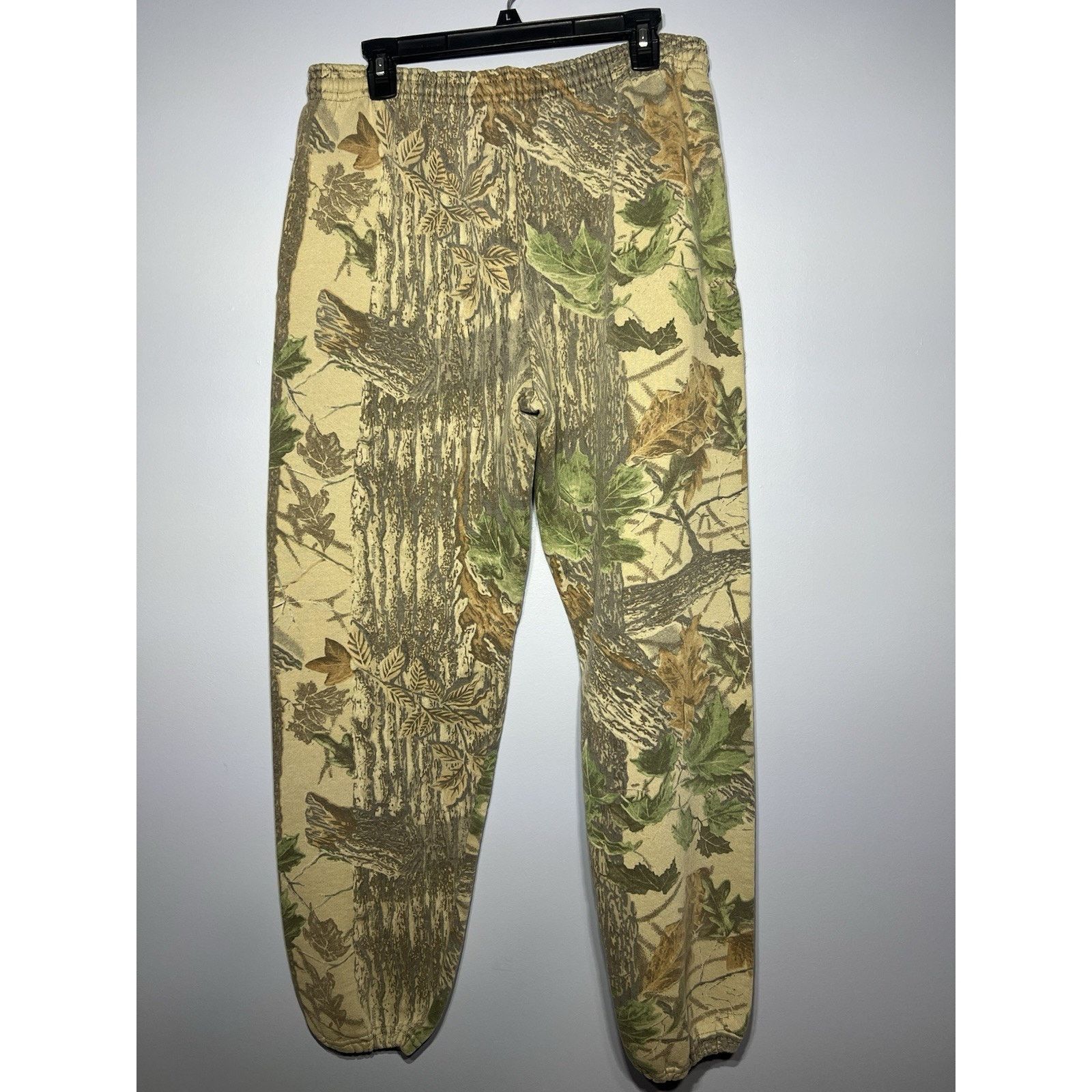 Jerzees Sueter Camuflaje Realtree VTG Jerzees Camo Sweatpants Mens Realtree  USA Elastic Baggy, image size:1600x1600