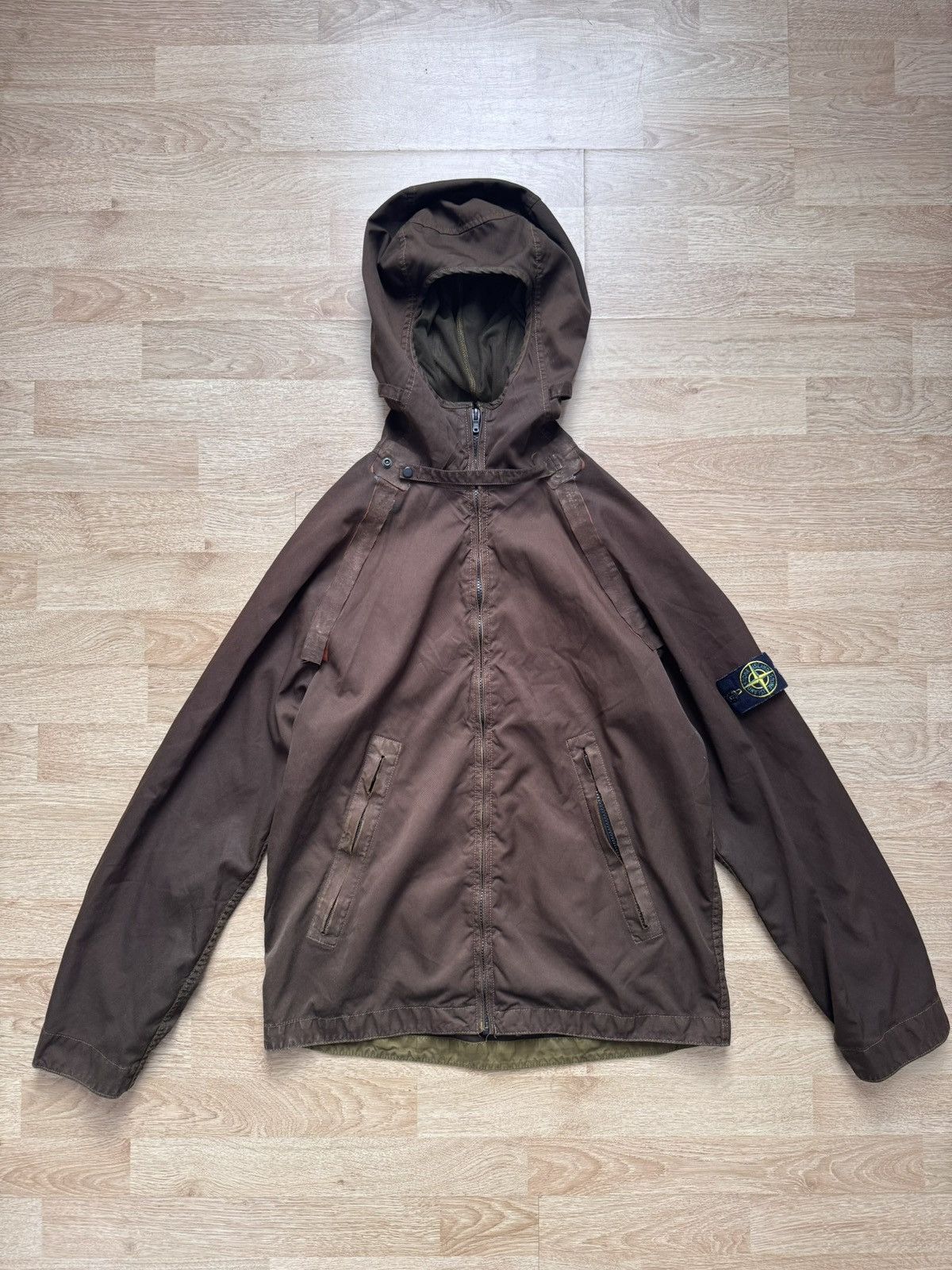 Stone Island Vintage Stone Island F/W 2002 Zip Up Hooded Jacket Size US M / EU 48-50 / 2 - 1 Thumbnail