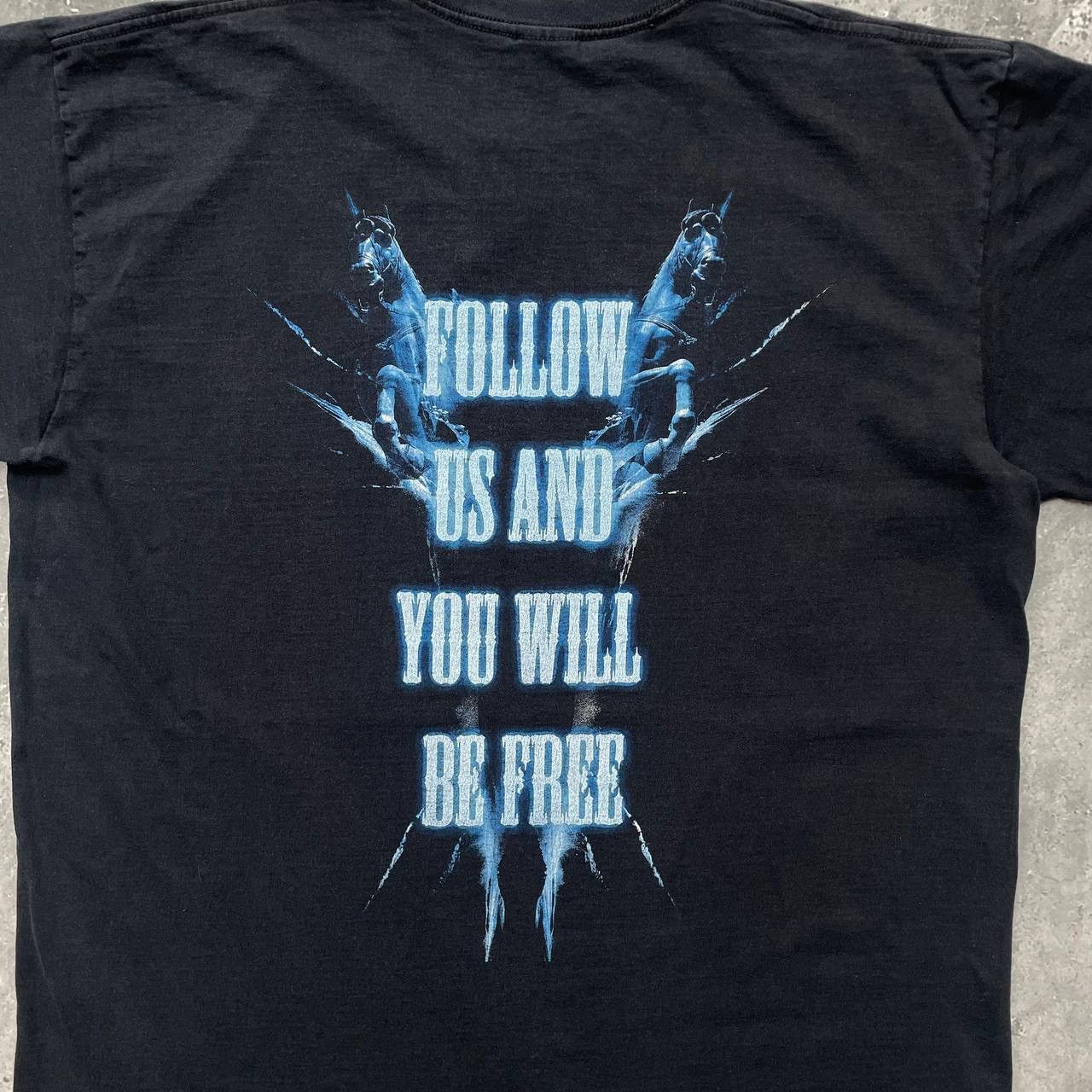 Band Tees × Vintage Vintage 2000s Die Apokalyptischen Reiter T Shirt Black XL Size US XL / EU 56 / 4 - 12 Thumbnail