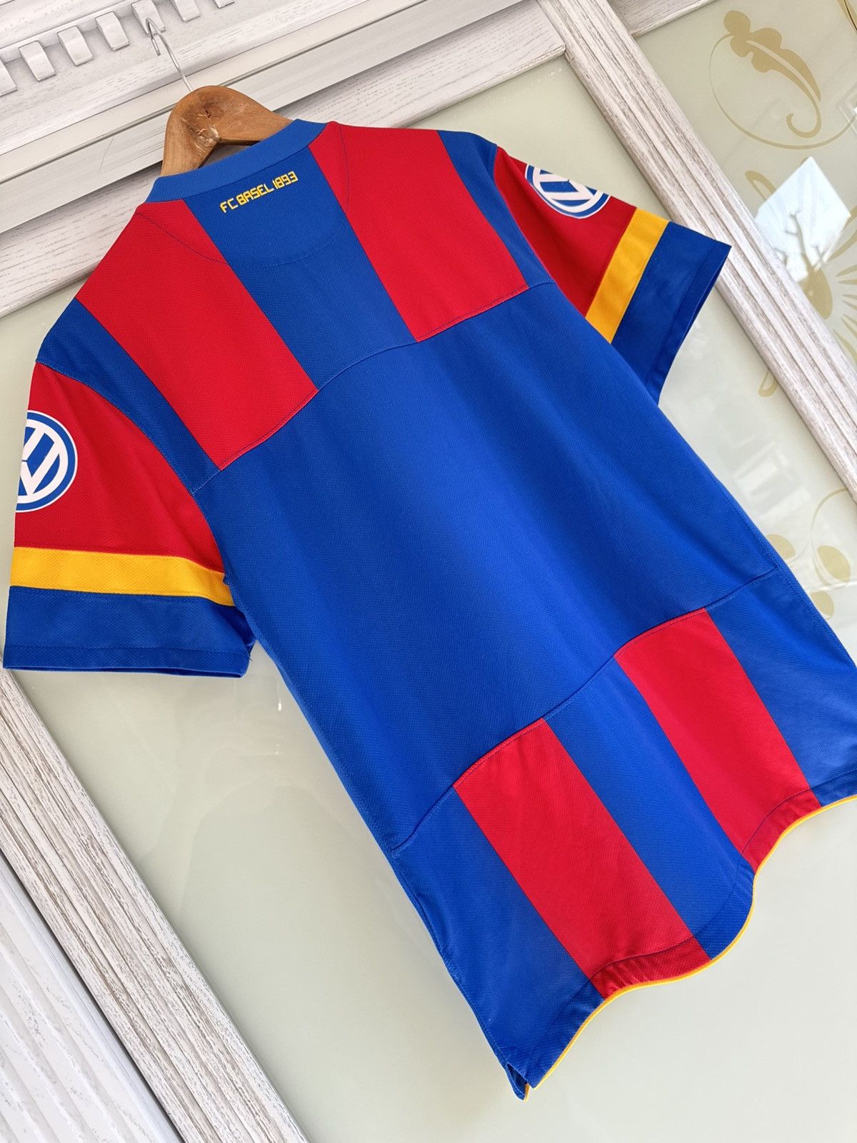 Nike Basel 2010-2011 Home Soccer Jersey Football Kit Shirt Size US M / EU 48-50 / 2 - 7 Thumbnail