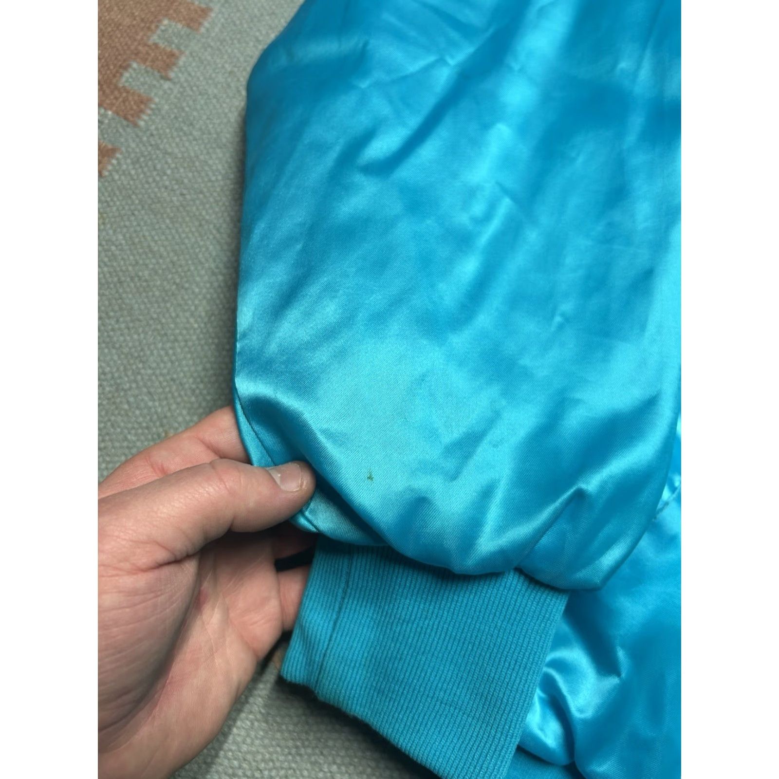 Vintage VINTAGE Satin Bomber Jacket National Clogging Convention Clog Dance Bluegrass XL Size US XL / EU 56 / 4 - 4 Thumbnail