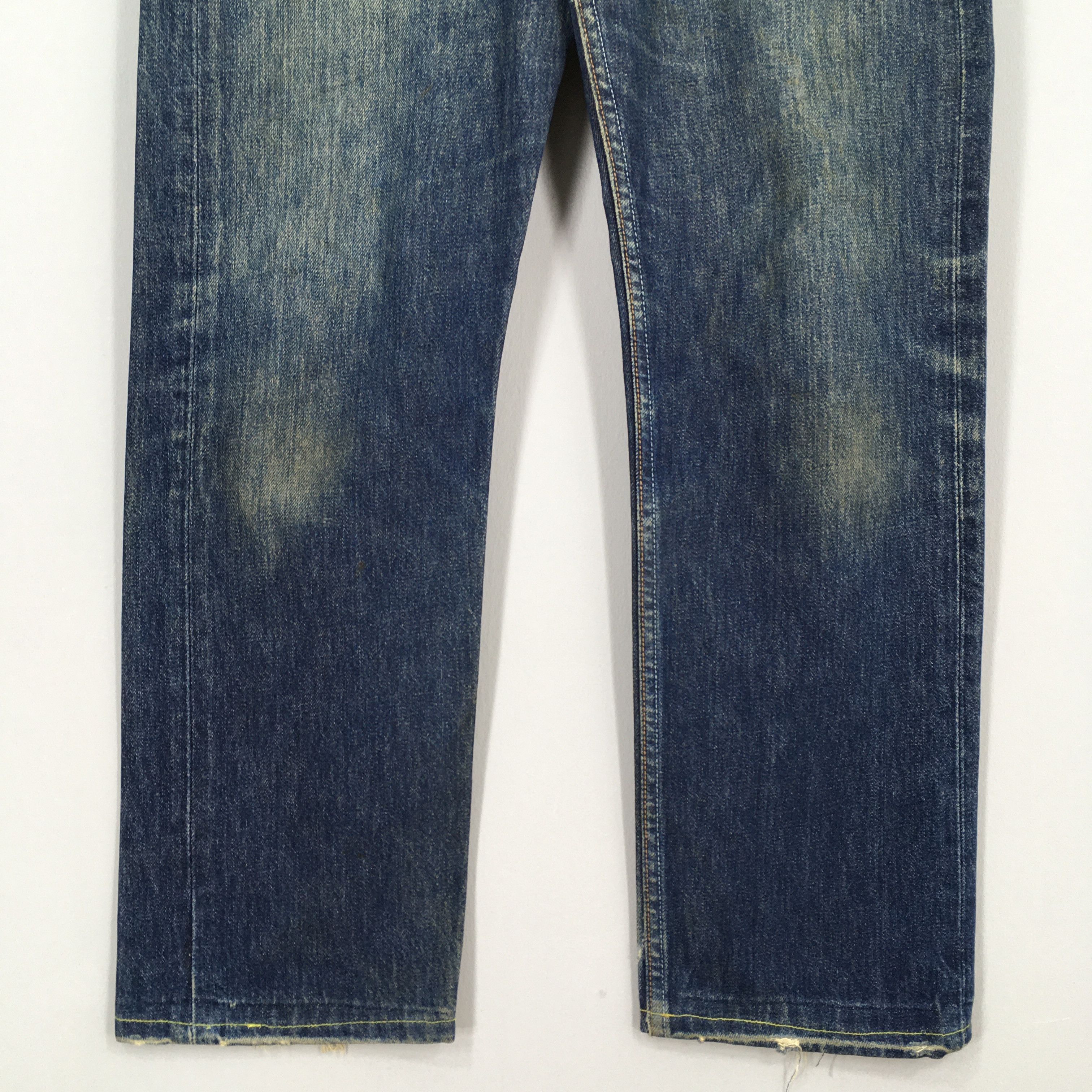 Levi's Size 31x29 Vintage 90s Levi's 501 Faded Blue Jeans S1072 Size US 31 - 4 Thumbnail
