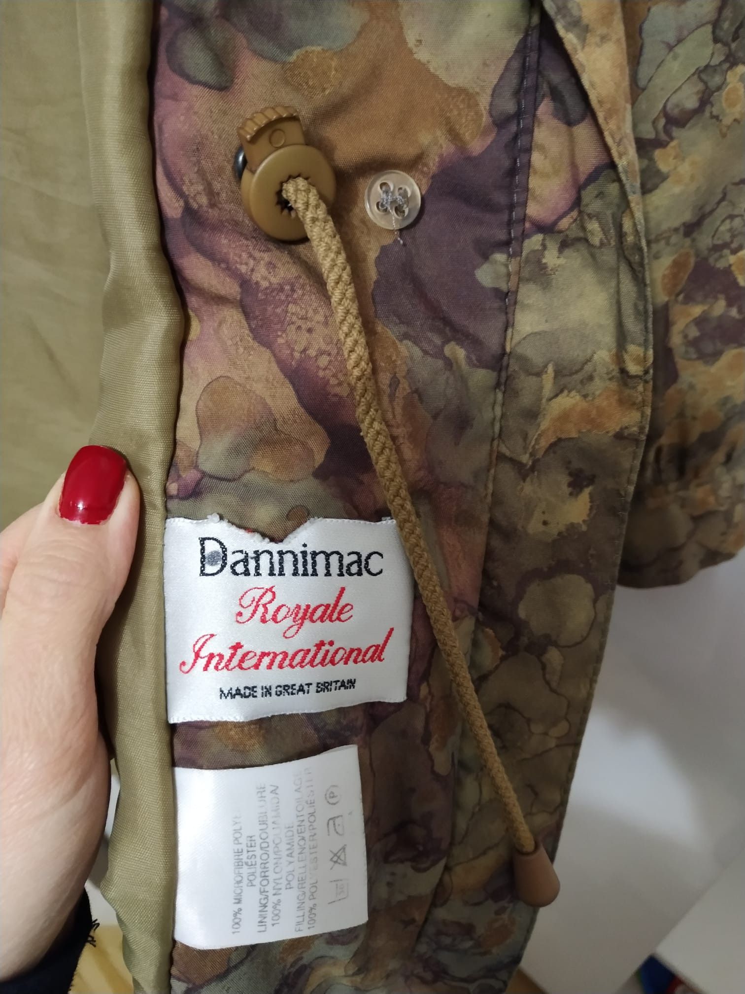 Vintage Oversize vintage abstract moro jacket coat Dannimac Size L / US 10 / IT 46 - 5 Thumbnail