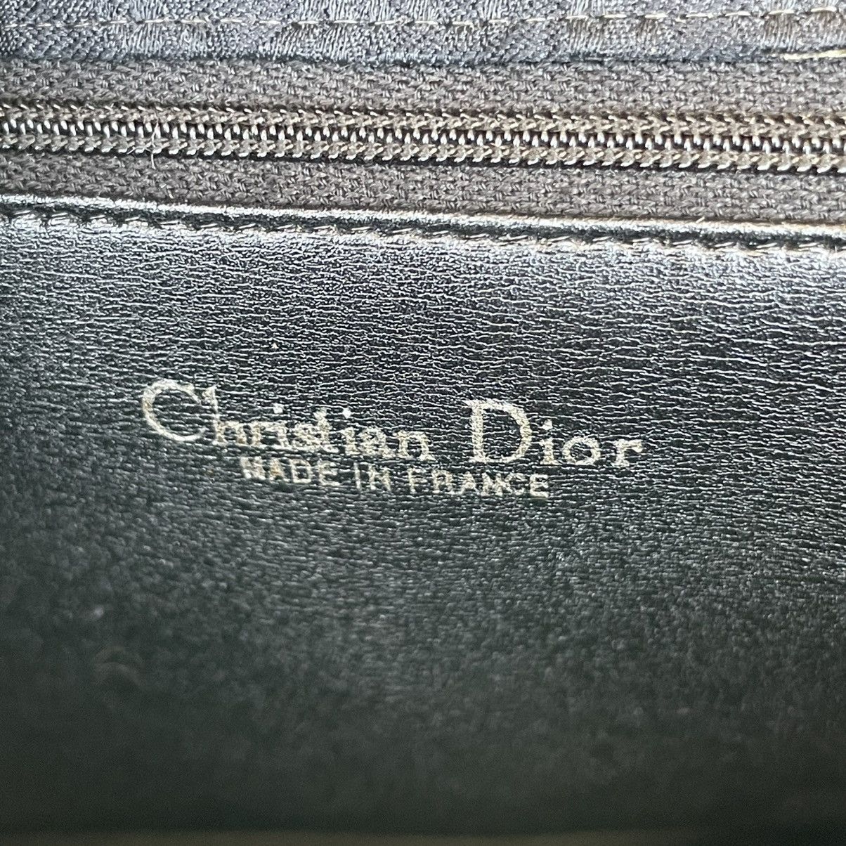 Christian Dior Monsieur Authentic 90s ChristianDior Black Oblique Trotter Canvas Bag Size ONE SIZE - 7 Thumbnail