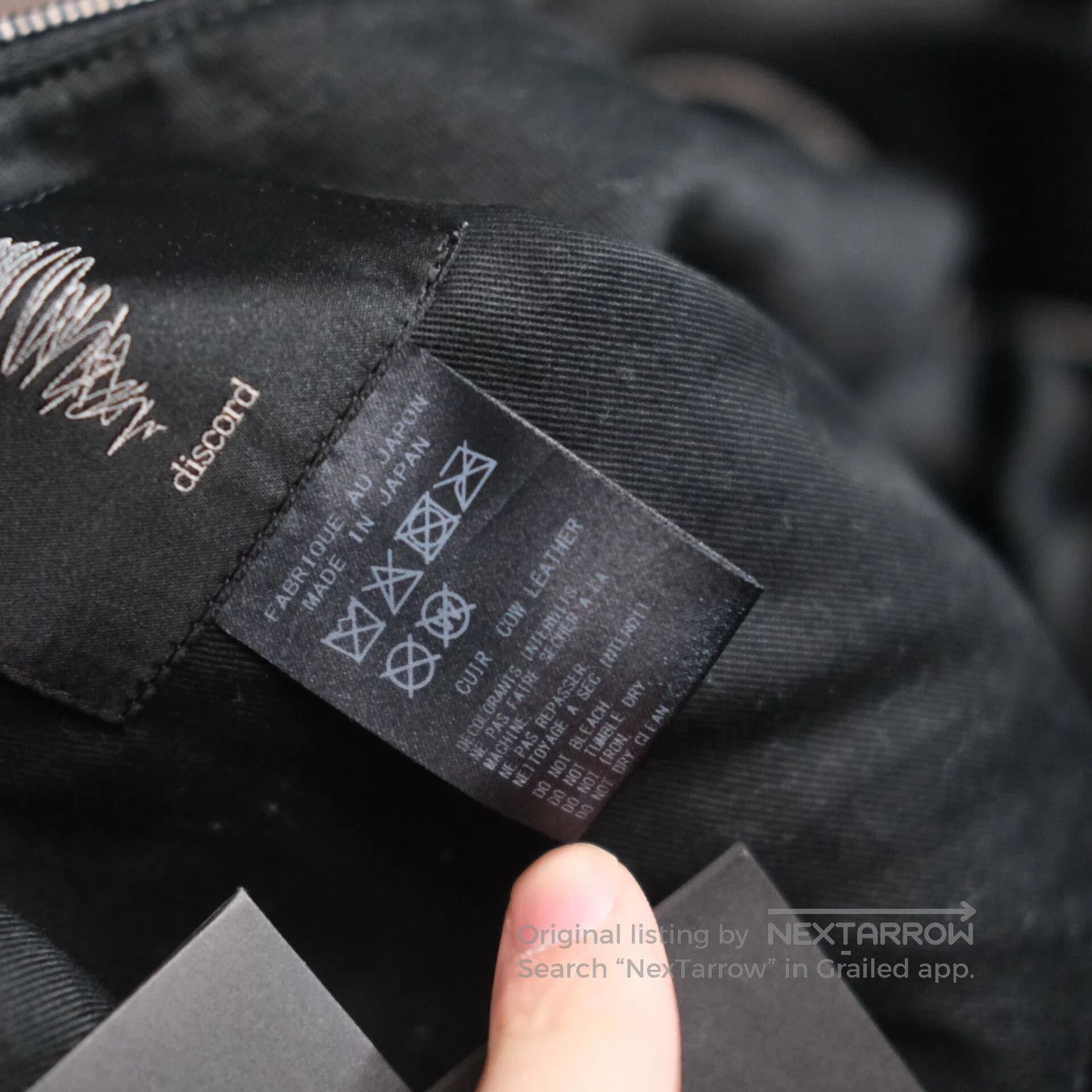 Yohji Yamamoto Yohji Yamamoto Leather Tote Bag. Size ONE SIZE - 8 Thumbnail