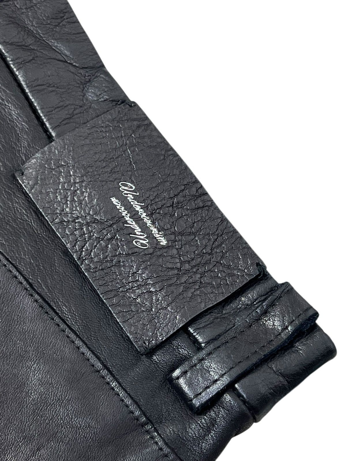 Undercover UNDERCOVERISM AW04 Denim Cowhide Leather Jeans Size US 30 / EU 46 - 10 Thumbnail