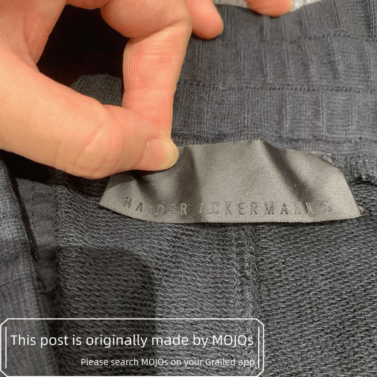 Haider Ackermann Sz S Haider Ackermann Black Joint Patch Sweatpants mojos17 Size US 30 / EU 46 - 3 Thumbnail
