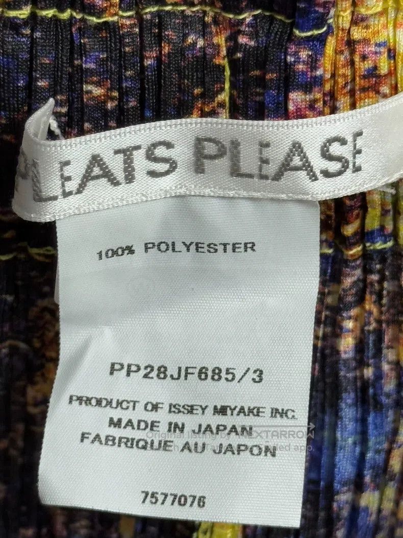 Issey Miyake Issey Miyake size:3 Main Line Small Fish Scale Irregular T Size 22" - 3 Thumbnail