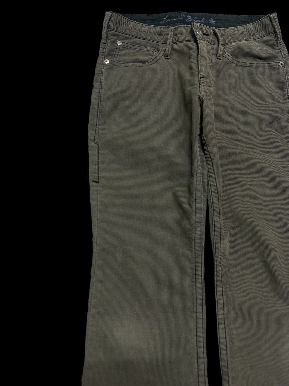 Levi's 💥Flare💥Vintage 90s Levi’s Black Star Bootcut Corduroy Size US 28 / EU 44 - 4 Thumbnail