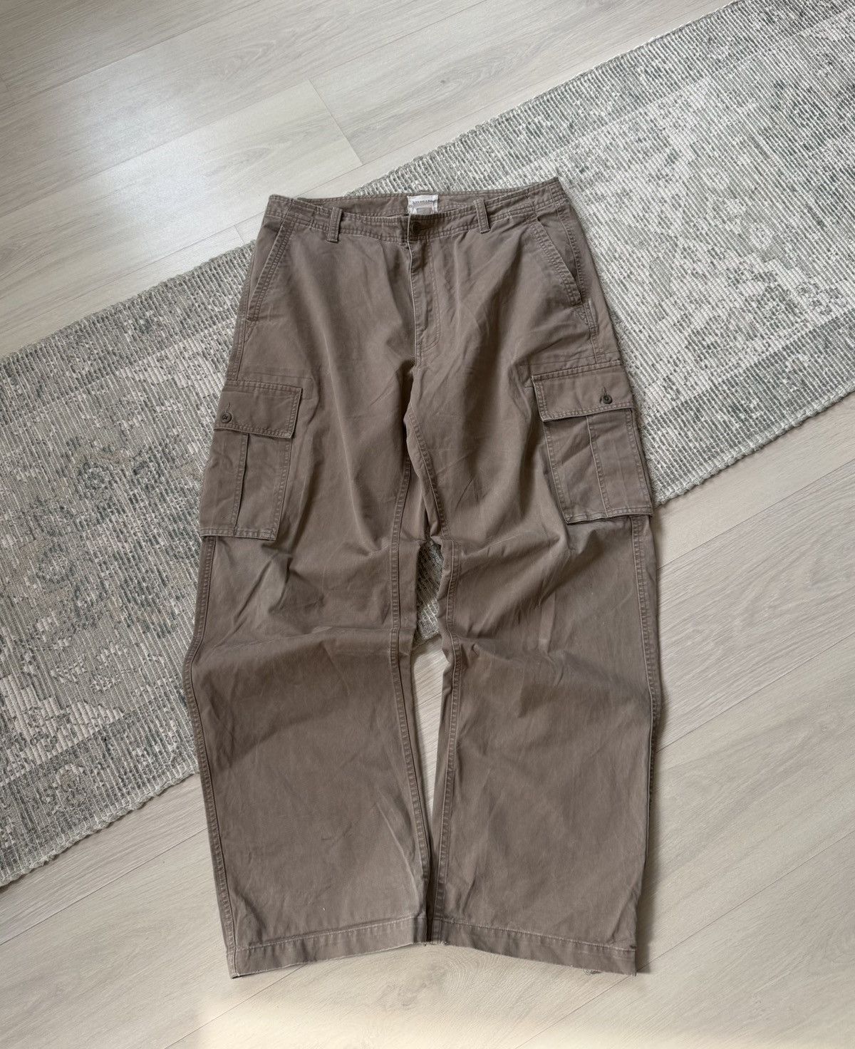 Gap Vintage Baggy Gap Cargo Pants Brown Mens Carhartt Style Size US 36 / EU 52 - 1 Thumbnail