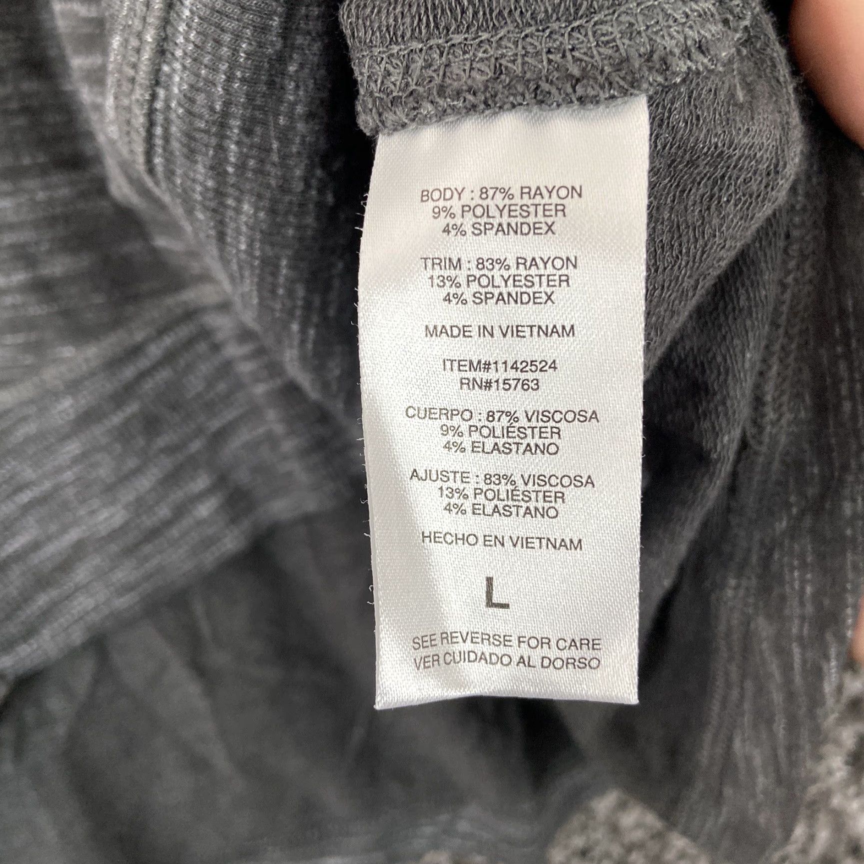 Champion Champion Elite Blouse Women L Gray Heathered Long Sleeve Womens Size L / US 10 / IT 46 - 7 Thumbnail