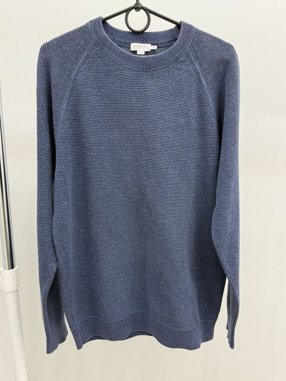 Sunspel Sunspel Cotton Crewneck Knit Sweater Sweatshirt Size US M / EU 48-50 / 2 - 1 Thumbnail