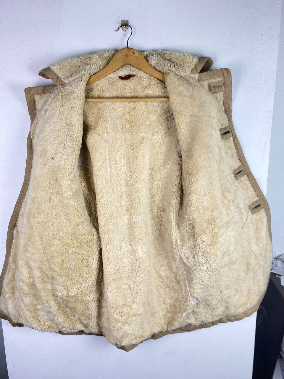 Japanese Brand × Vintage vintage japanese brands long jacket fur lining Size US L / EU 52-54 / 3 - 5 Thumbnail