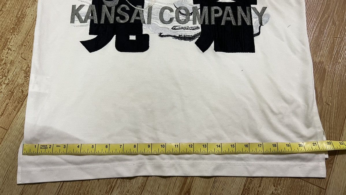 Japanese Brand VINTAGE 80-90s KANSAI MAN POLOS BIG DRAGON ART EMBROIDERY Size US L / EU 52-54 / 3 - 18 Thumbnail