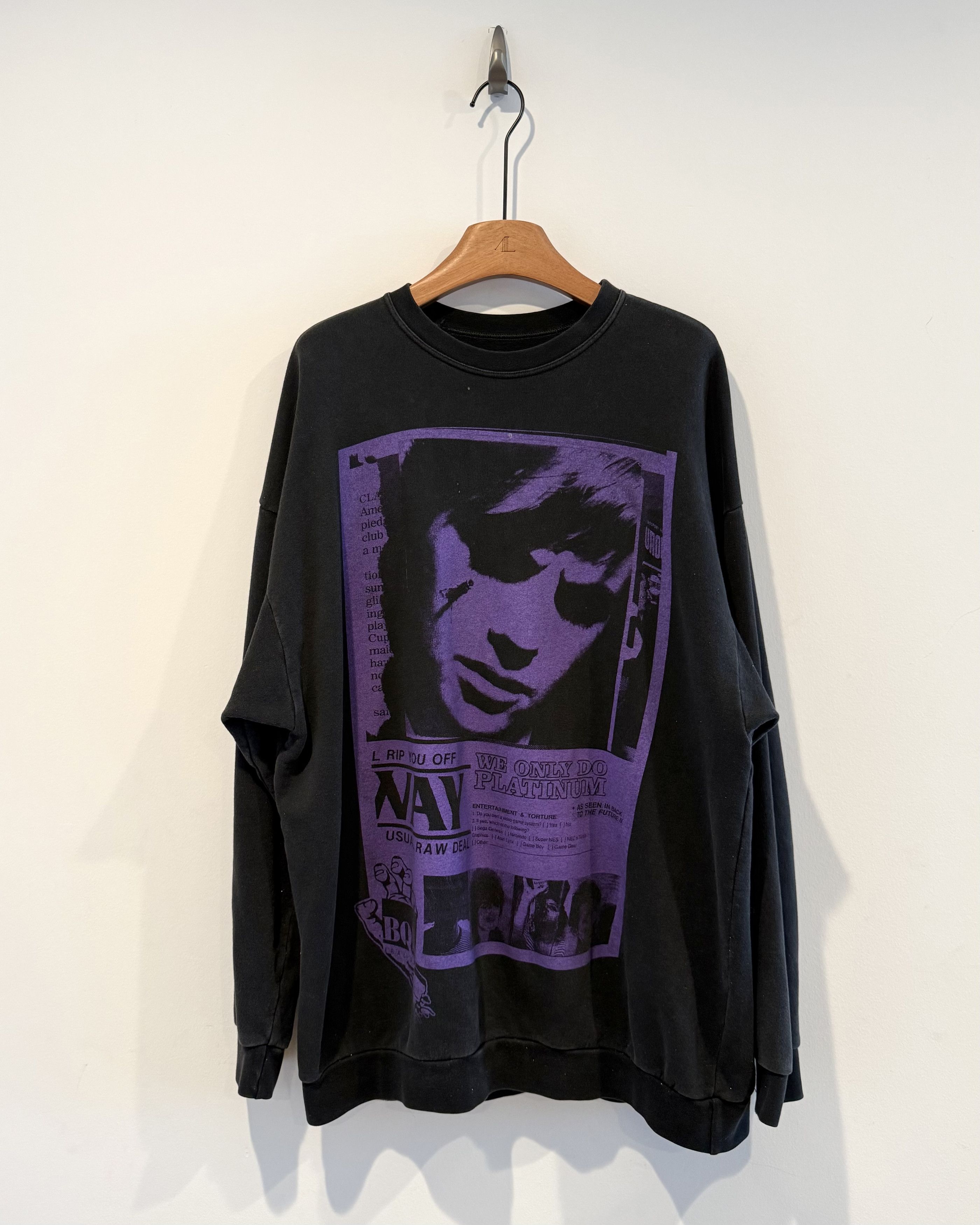 Raf Simons Raf Simons “Virginia Creeper” 2002-2003 Black Long