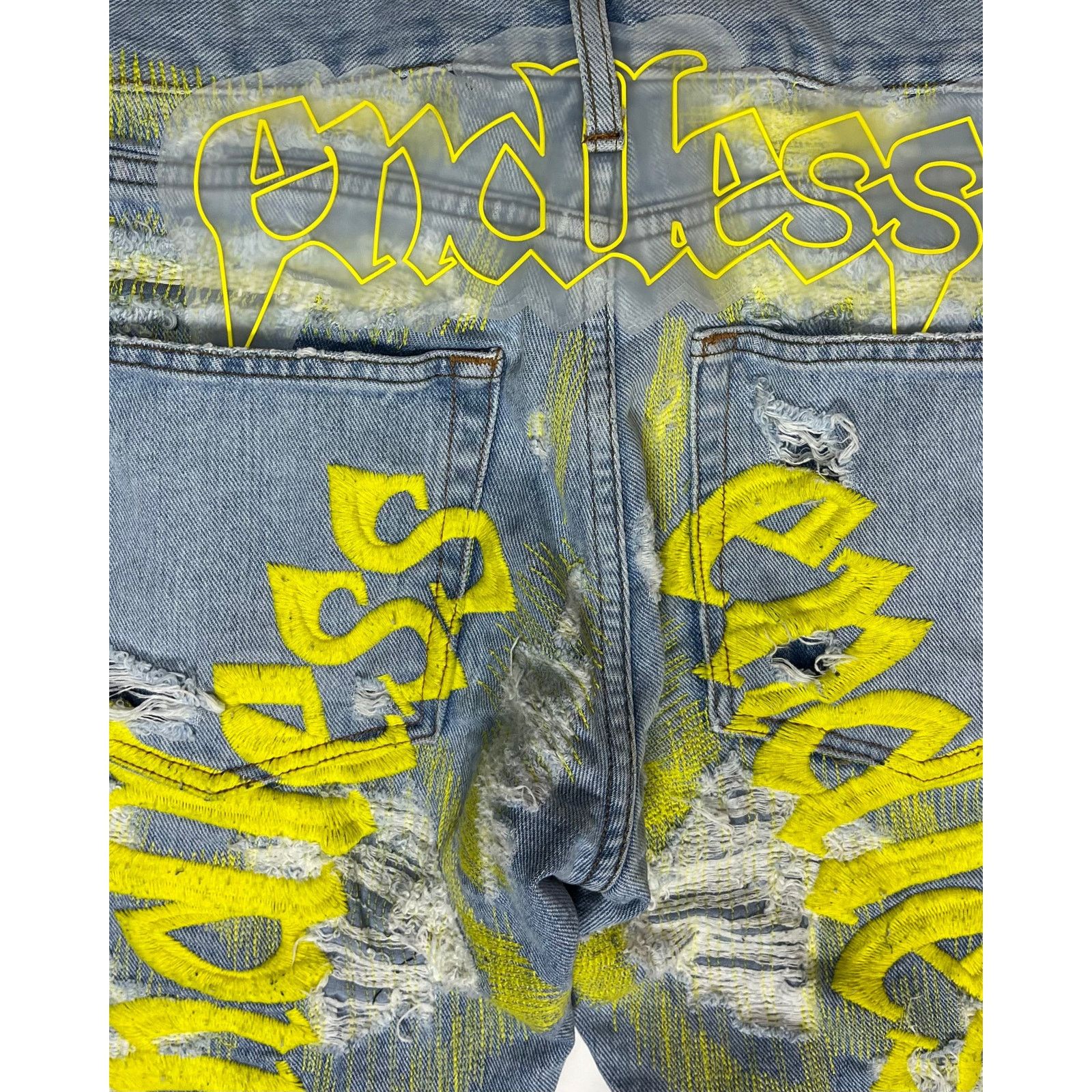 Endless Endless Denim Blue Jeans Size US 32 / EU 48 - 3 Thumbnail