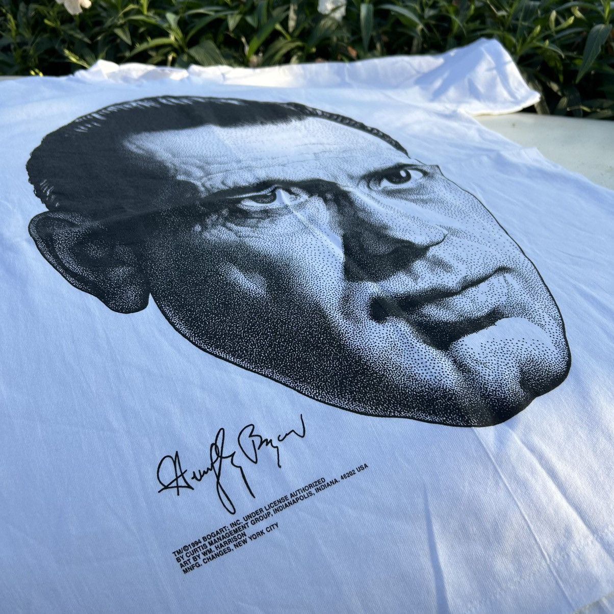 Band Tees Vintage humphrey bogart 1994 shirt Size US L / EU 52-54 / 3 - 4 Thumbnail