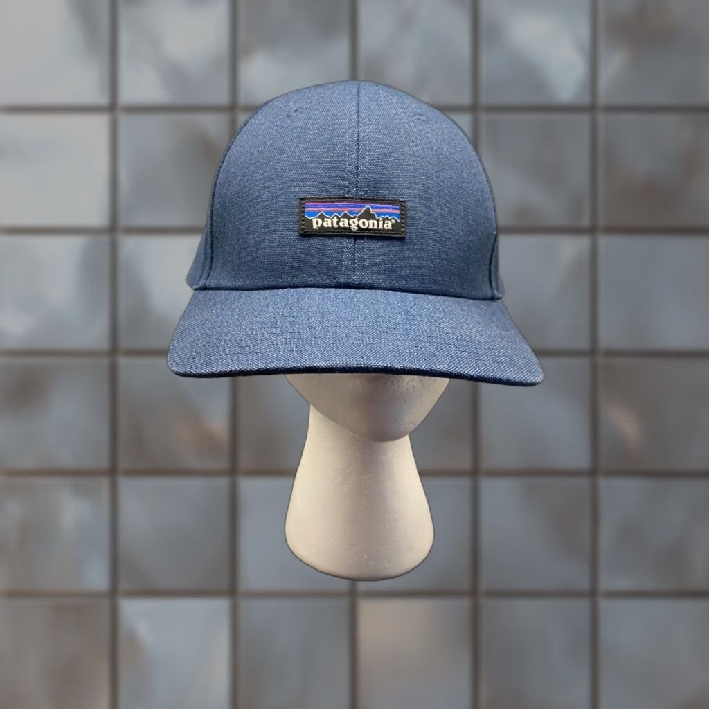 Patagonia Patagonia Hat One Size Mens Blue Trucker Logo Patch Snapback Adjustable Outdoor Size ONE SIZE - 1 Thumbnail