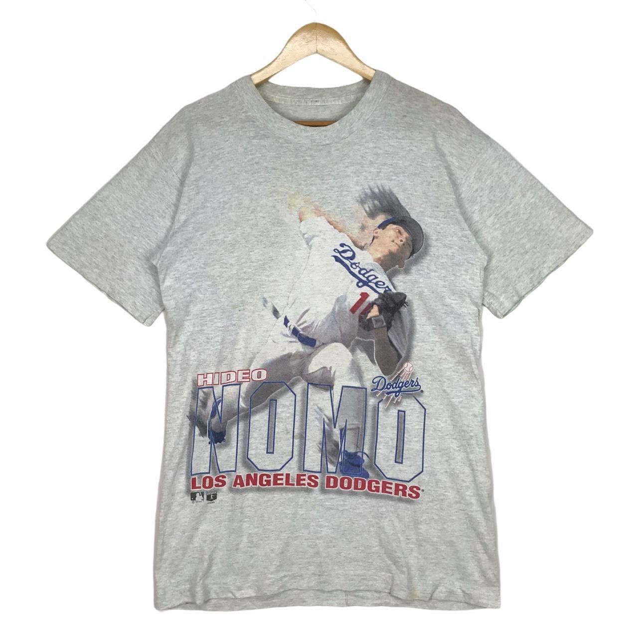 Vintage Vintage MAJOR LEAGUE BASEBALL Mlb Hideo Nomu Los Angeles Size US M / EU 48-50 / 2 - 1 Thumbnail