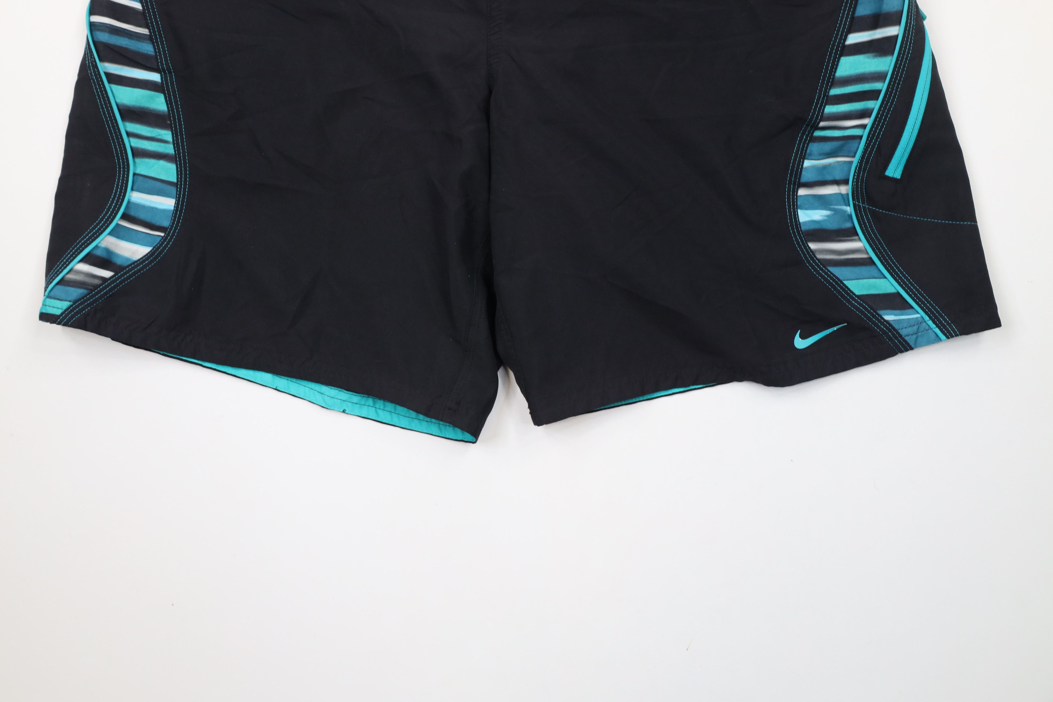 Nike × Vintage Vintage Nike Mini Swoosh Lined Above Knee Shorts Trunks Size US 34 / EU 50 - 4 Thumbnail