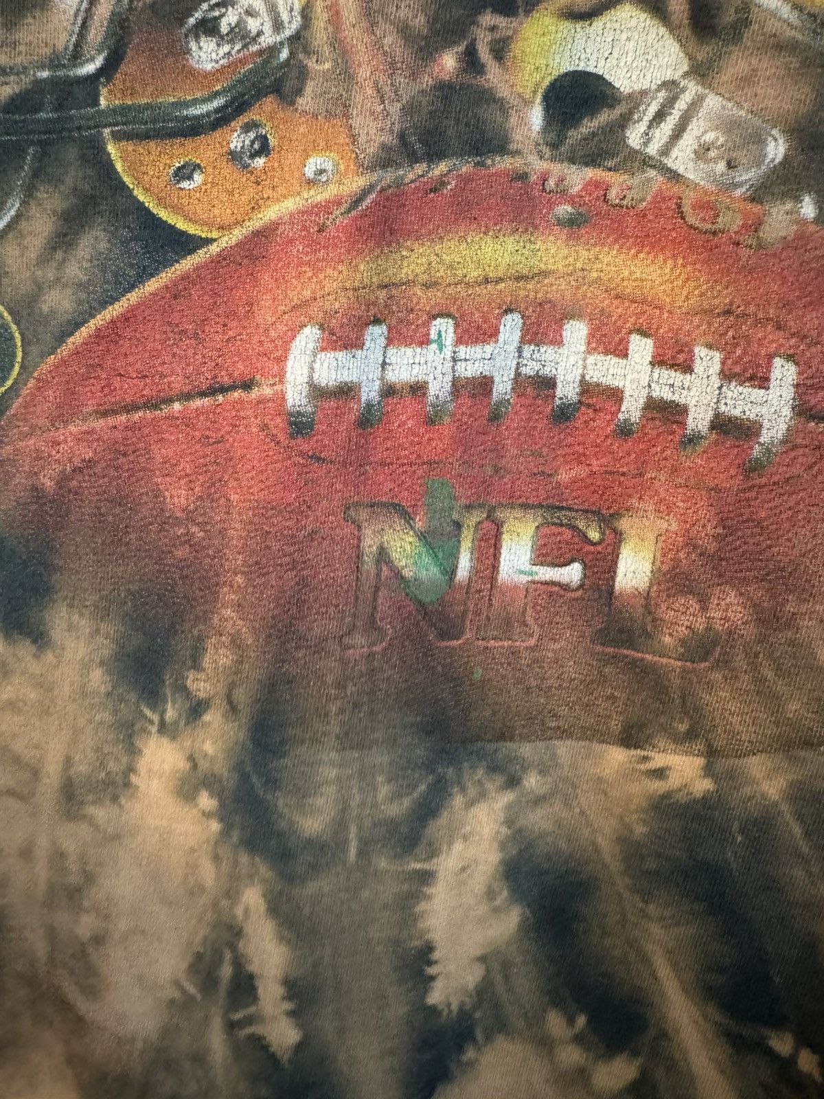 NFL × Vintage VINTAGE Green Bay Packers Tee Size US XL / EU 56 / 4 - 4 Thumbnail