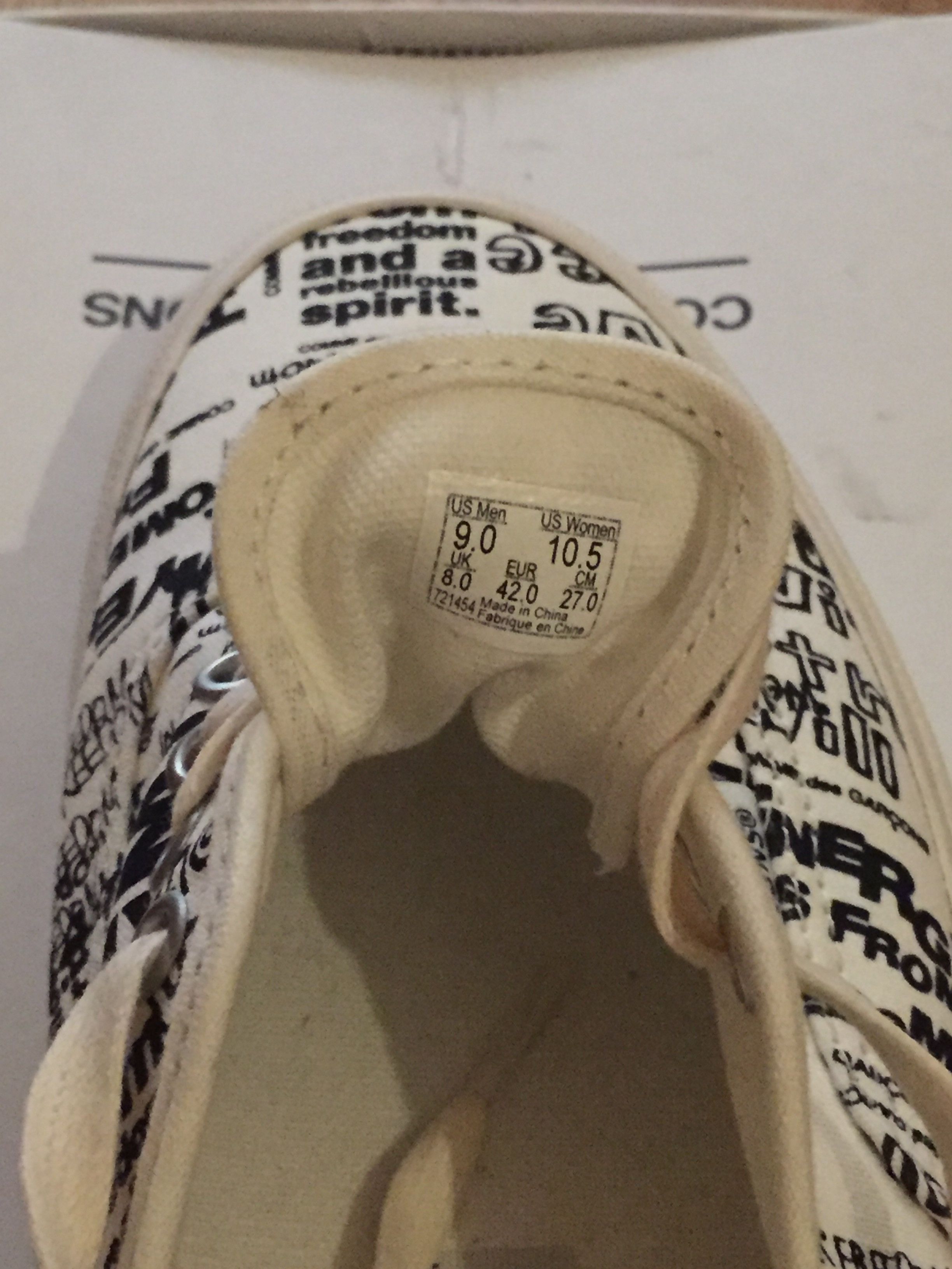 CDG by Comme des Garcons × Vans Vans x Comme Des Garcons Sneaker Size US 9 / EU 42 - 3 Thumbnail