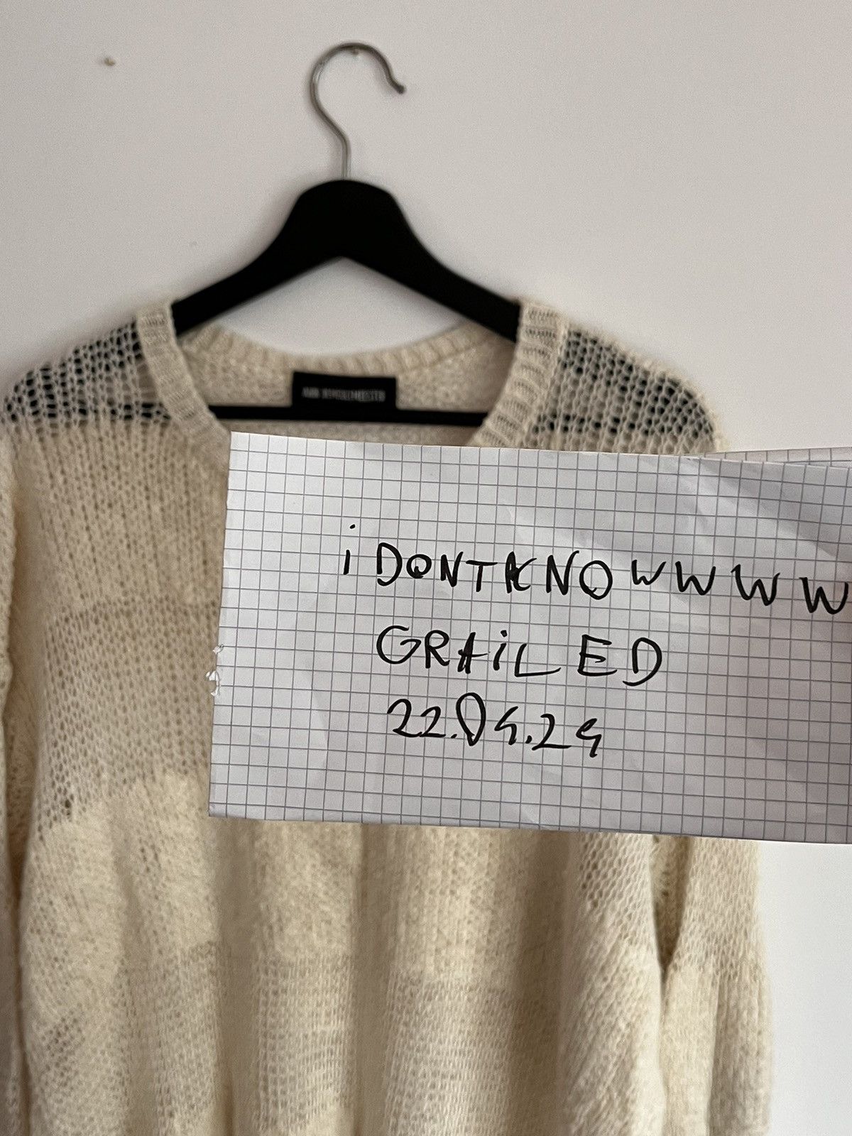 Ann Demeulemeester Ann Demulemeester Knit Sweater Size US M / EU 48-50 / 2 - 6 Thumbnail