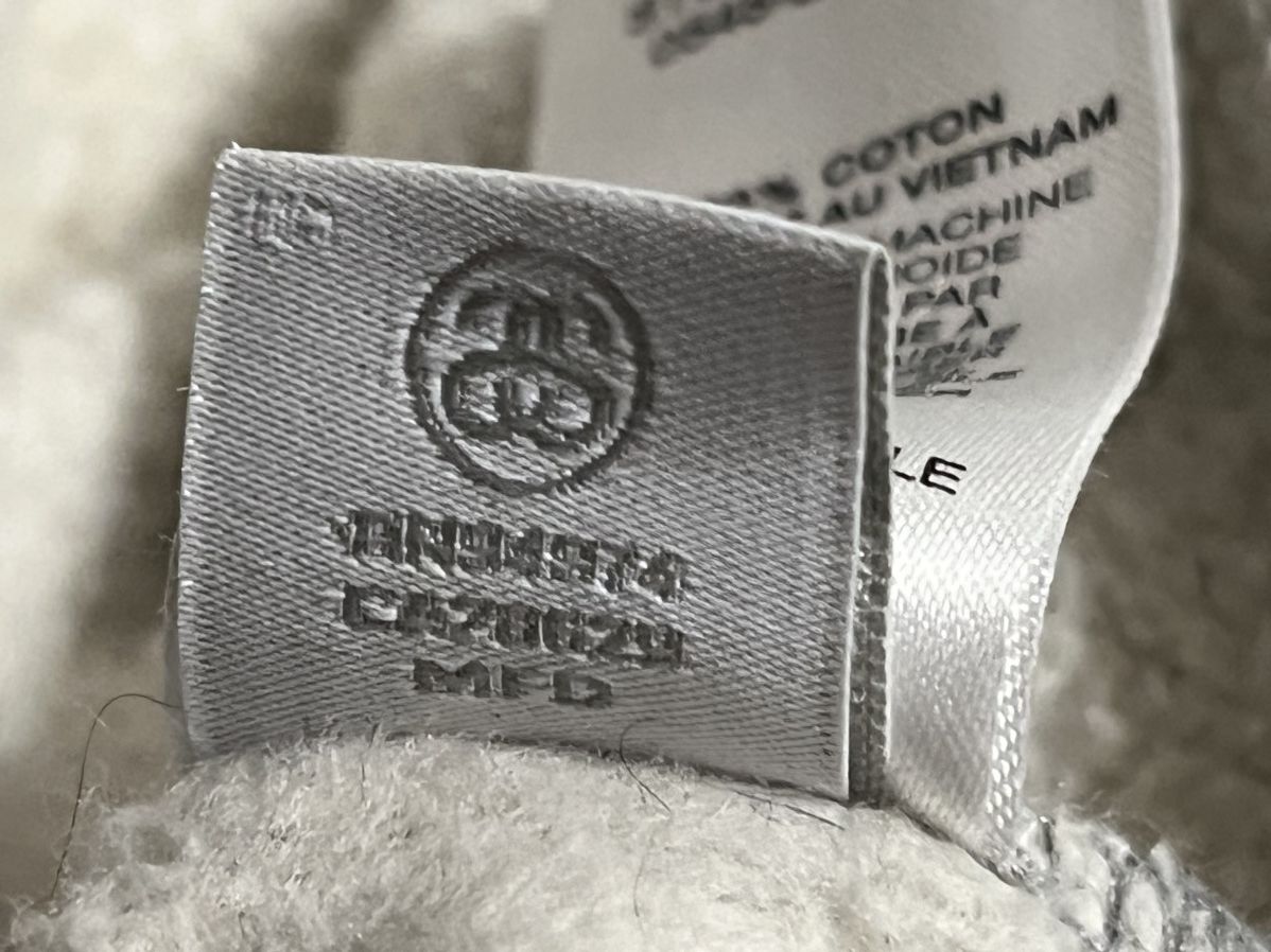 Stussy Light Grey Stussy Zip Up Hooded Sweatshirt Size US M / EU 48-50 / 2 - 7 Thumbnail