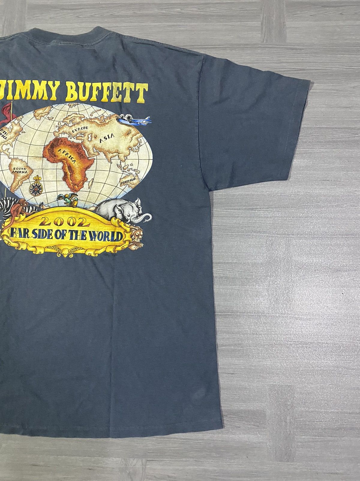 Band Tees Vintage Jimmy Buffet American singer Far Side world t-shirt Size US XL / EU 56 / 4 - 4 Thumbnail
