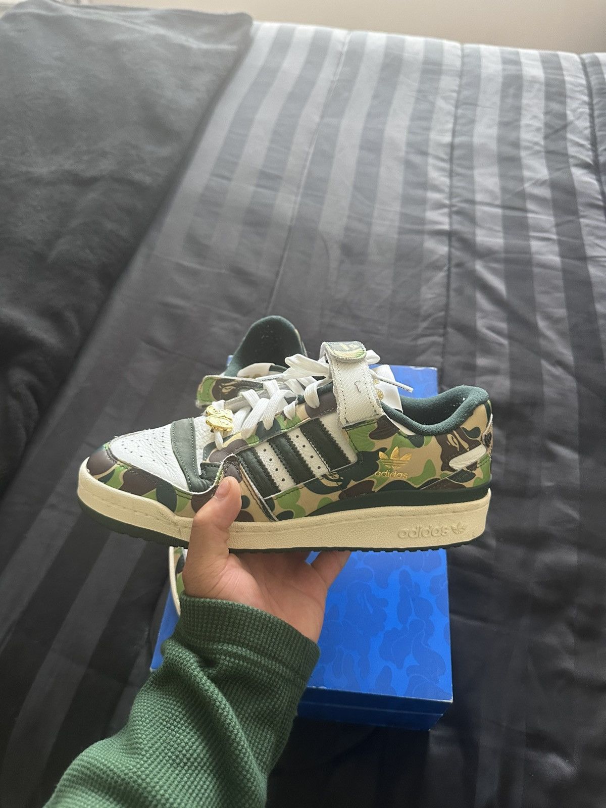 Adidas Bape Forum Low Size US 7.5 / EU 40-41 - 5 Thumbnail