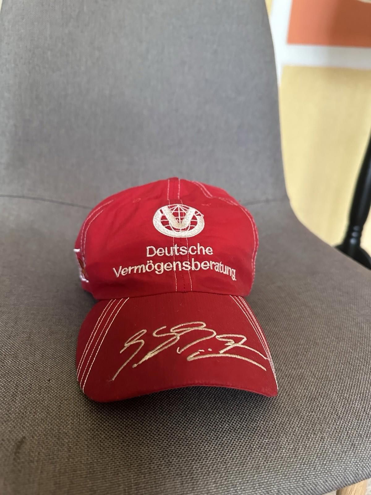 Ferrari Michael Schumacher Ferrari F1 Formula 1 Cap Vintage Size ONE SIZE - 2 Thumbnail
