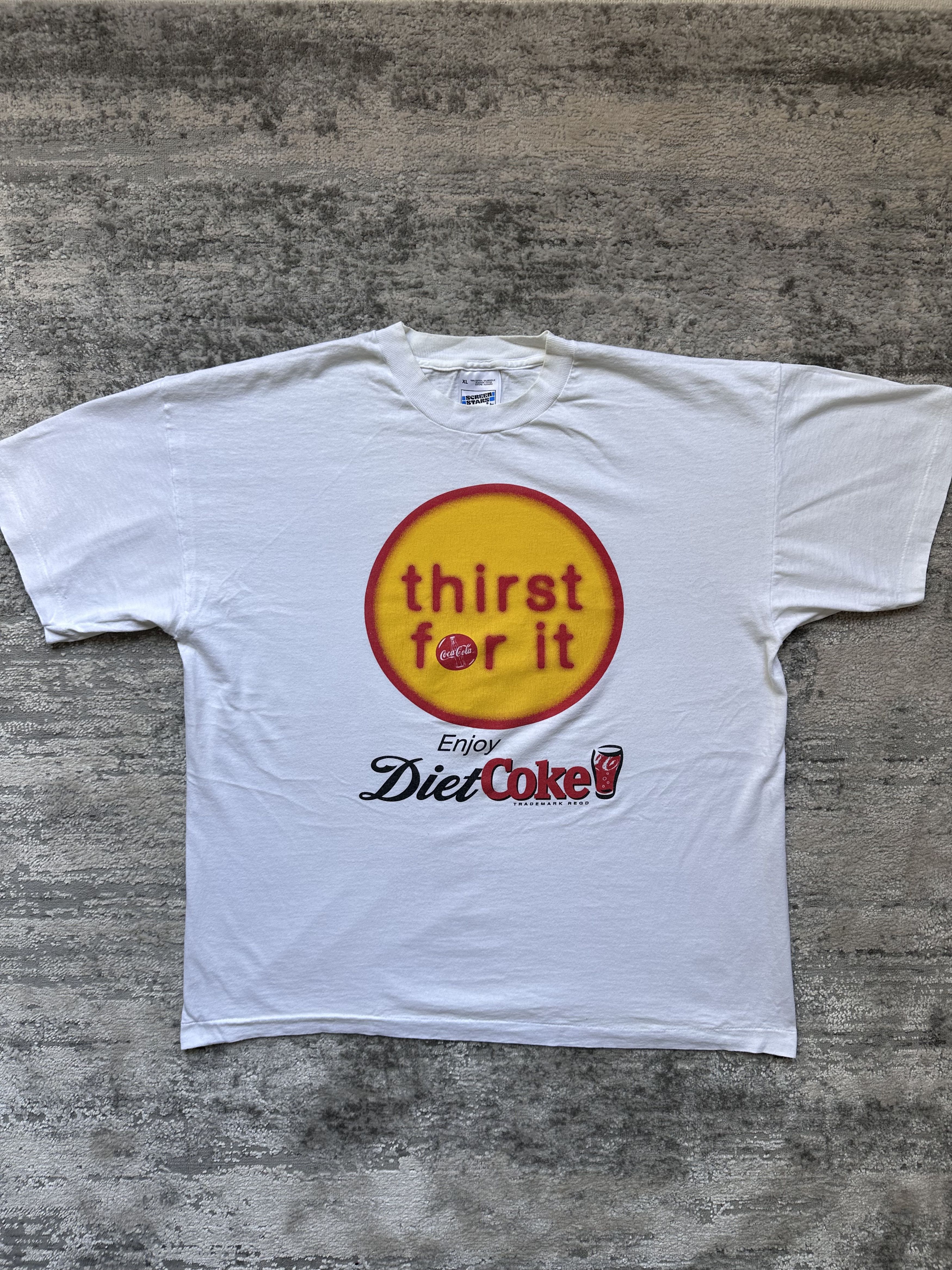 Coca Cola Diet Coke vintage t shirt
