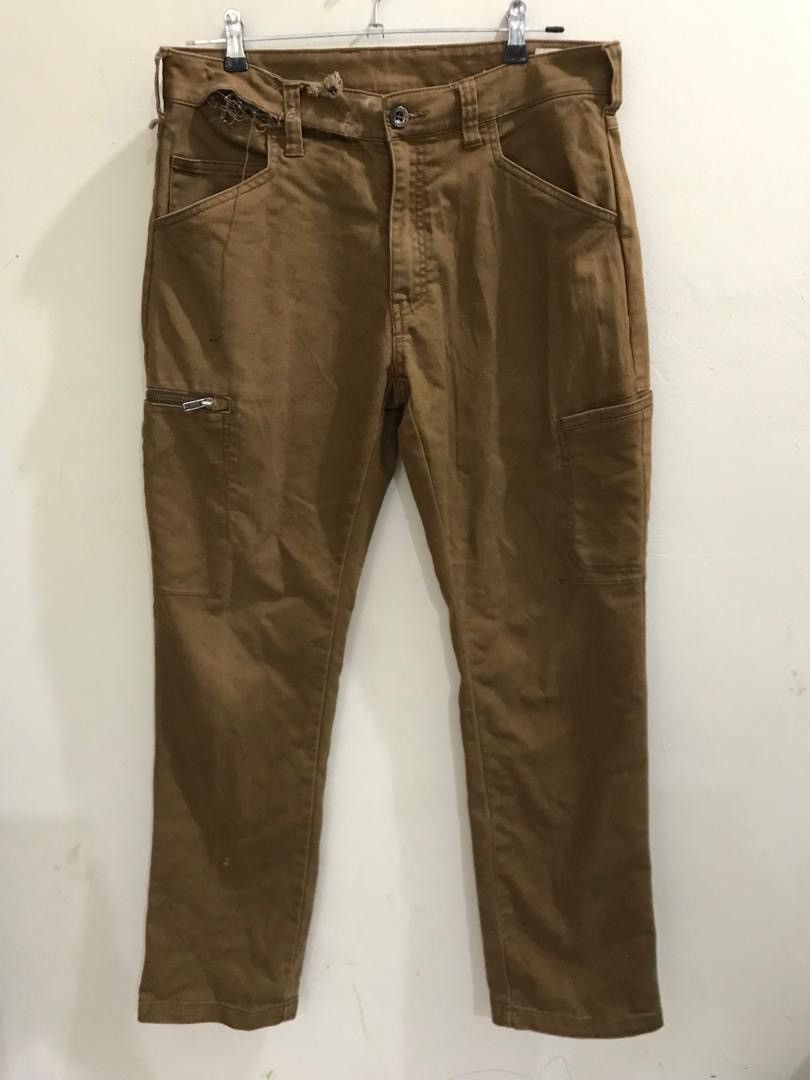 image of Distressed Field Core Cargo Pant 33X40 in Brown, Men's