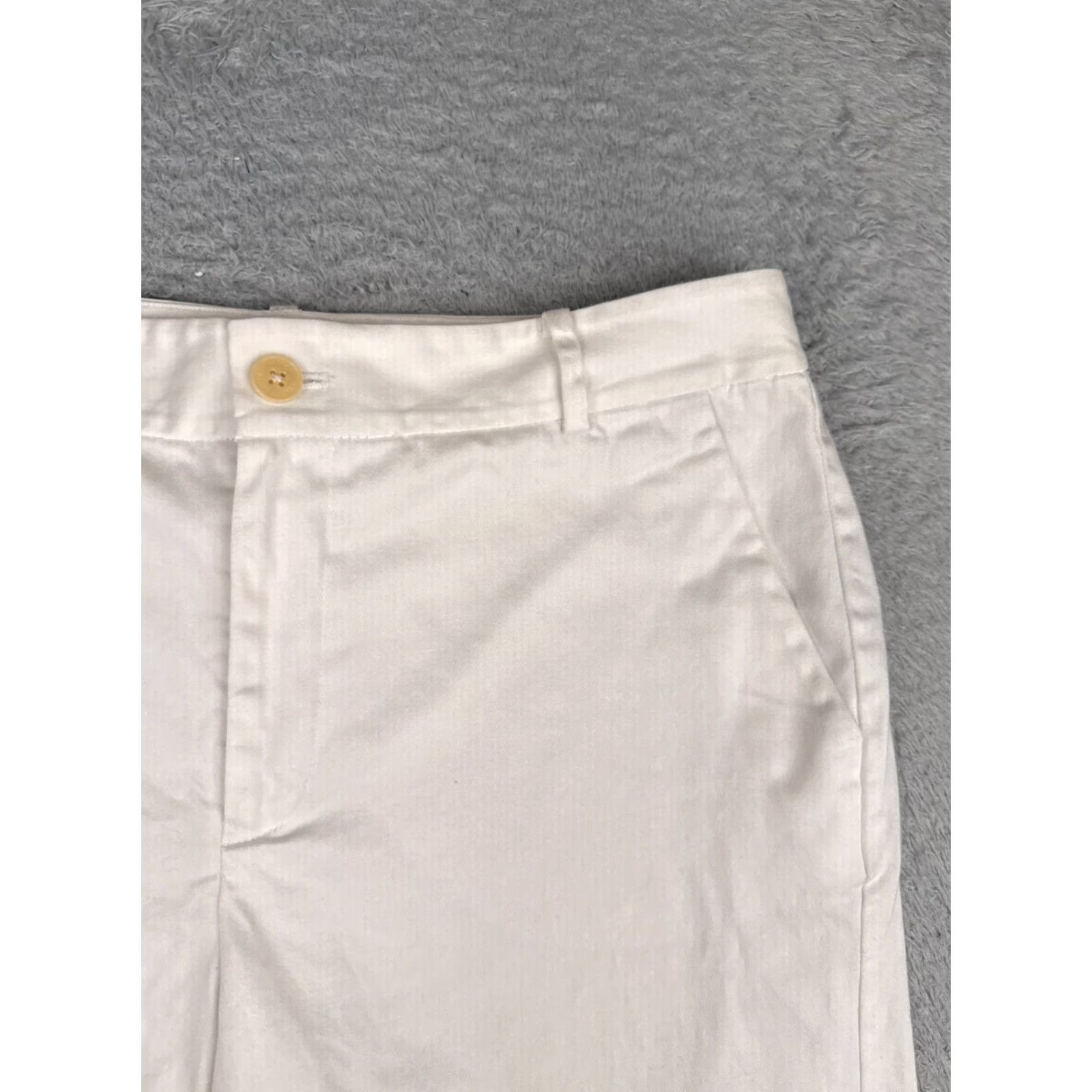 Ralph Lauren Lauren Ralph Lauren Shorts Women 12 White Chino Twill Cotton Hike 32x10 Size 34" / US 12 / IT 48 - 5 Thumbnail
