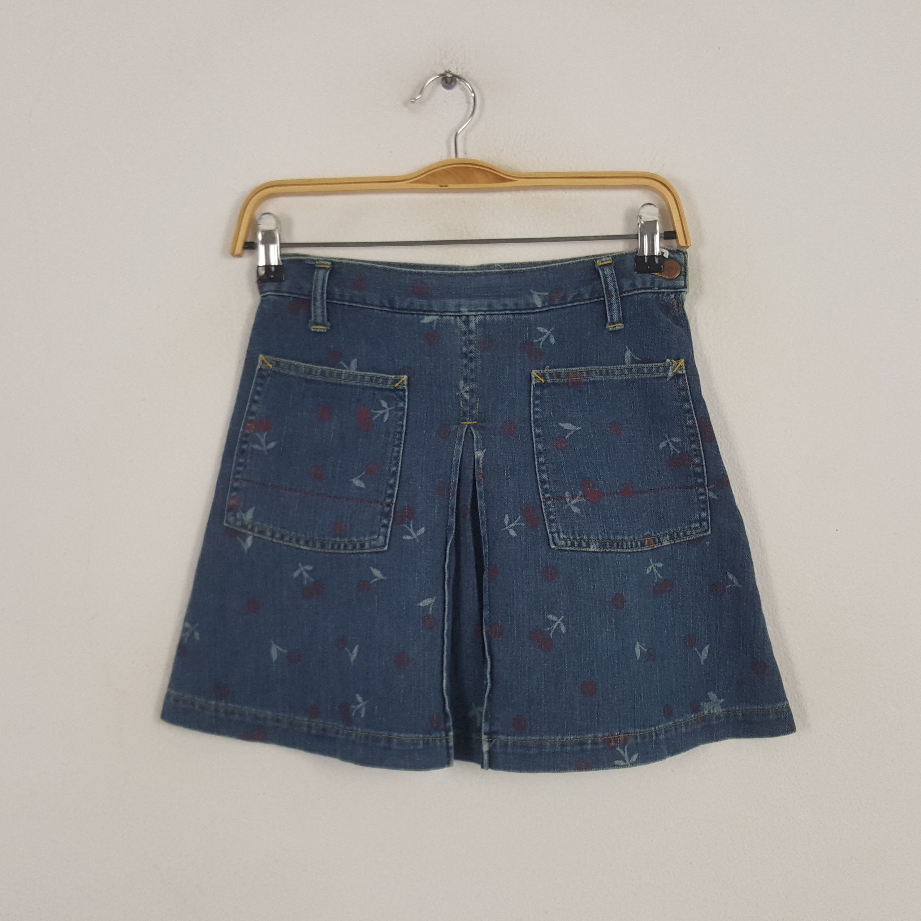 Hysteric Glamour × Japanese Brand × Vintage Vintage Hysteric Glamour Japanese Brand Denim Skirt Size 24" / US 00 / IT 34 - 3 Thumbnail
