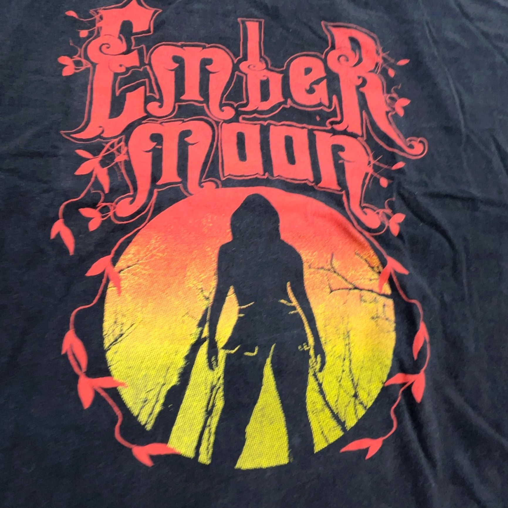 Vintage WWE Shirt Men 2X Black Red Tee Ember Moon NXT Two Sided Myth Athena Adult Shirt Size US XXL / EU 58 / 5 - 5 Thumbnail