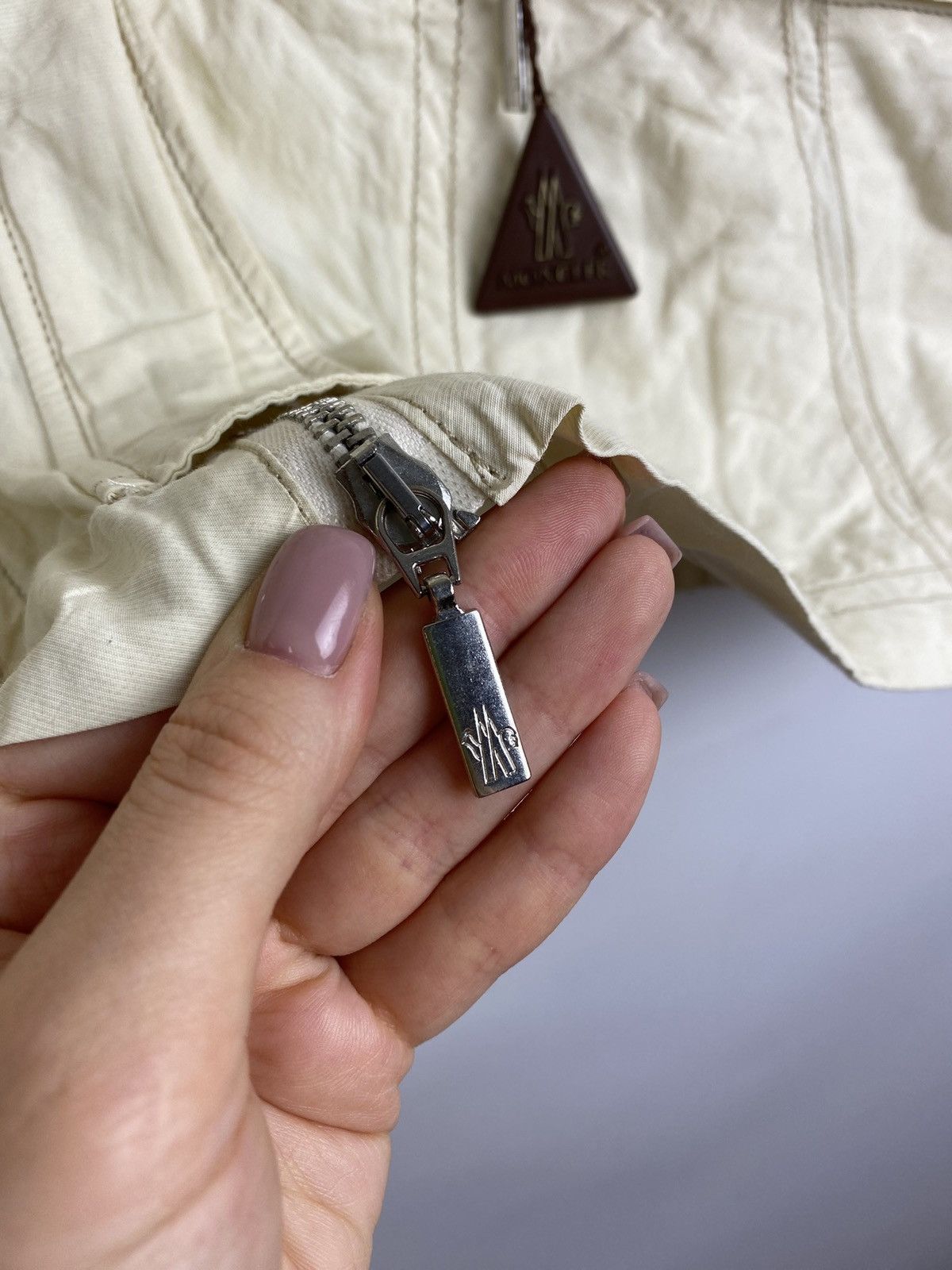 Moncler Moncler vintage ladies full zip jacket size 3 beige Size S / US 4 / IT 40 - 12 Thumbnail