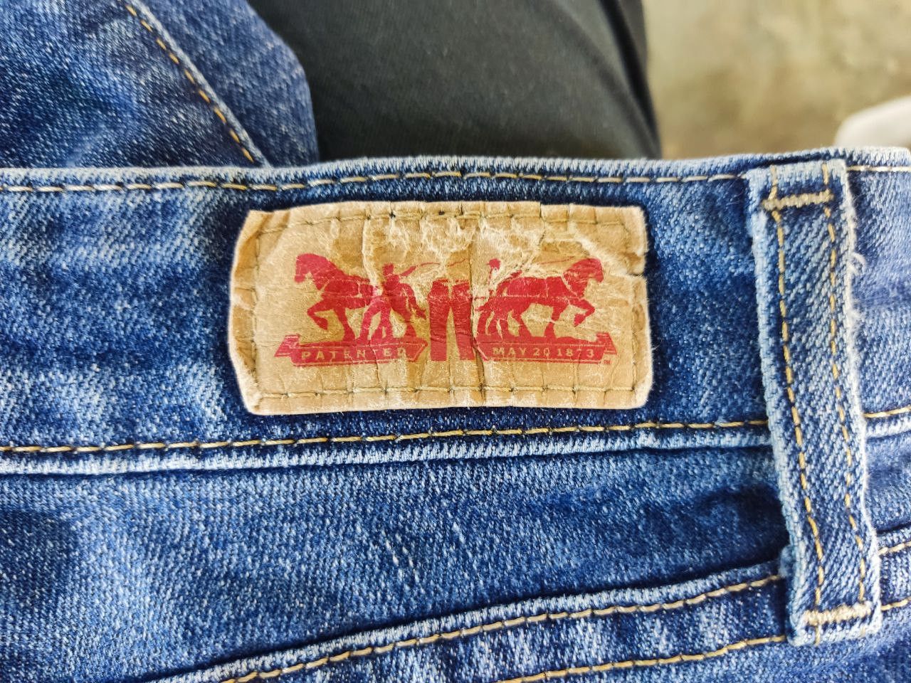 Levi's vintage levis 535 legging denim Size 27" / US 4 / IT 40 - 3 Thumbnail