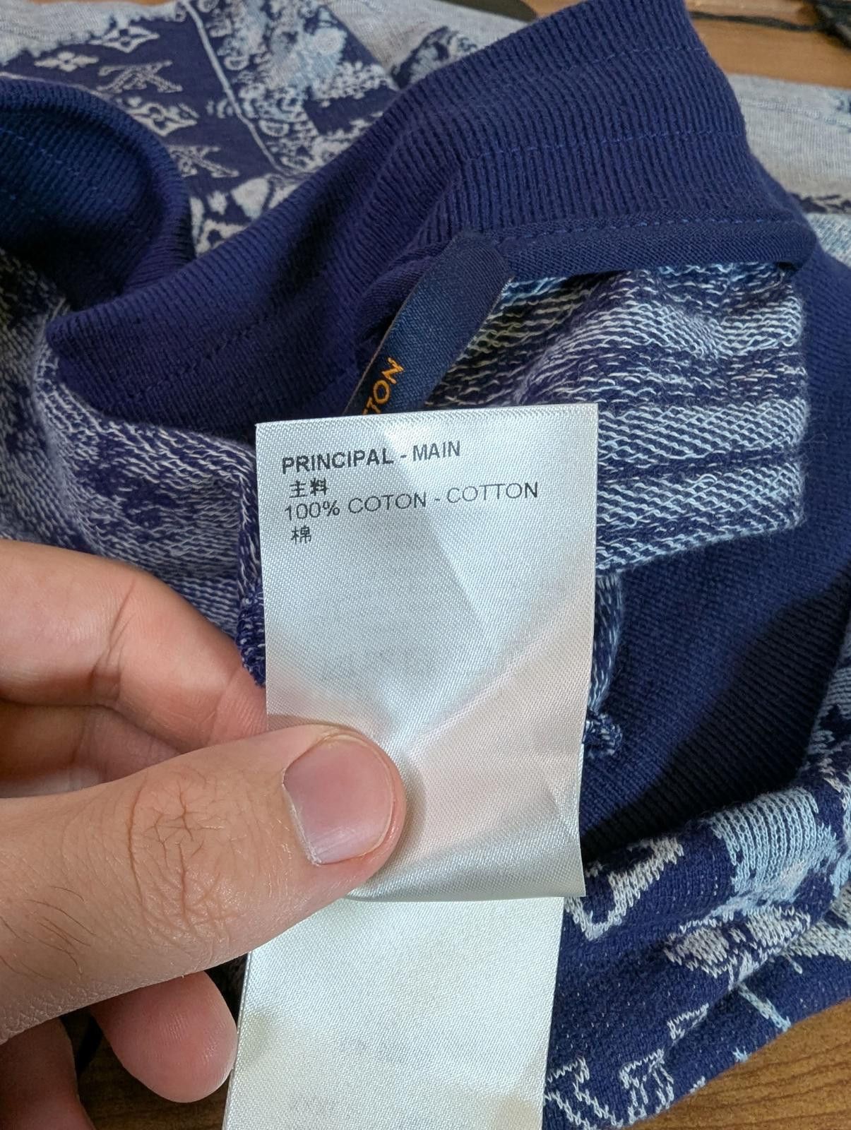 Louis Vuitton Louis Vuitton Monogram Bandana Shorts in Blue Size US 34 / EU 50 - 7 Thumbnail