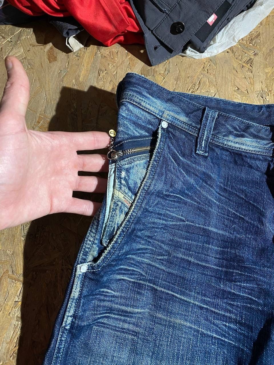 Diesel × Vintage Vintage Diesel denim Pants size 33 baggy avant-garde jeans Size US 32 / EU 48 - 5 Thumbnail