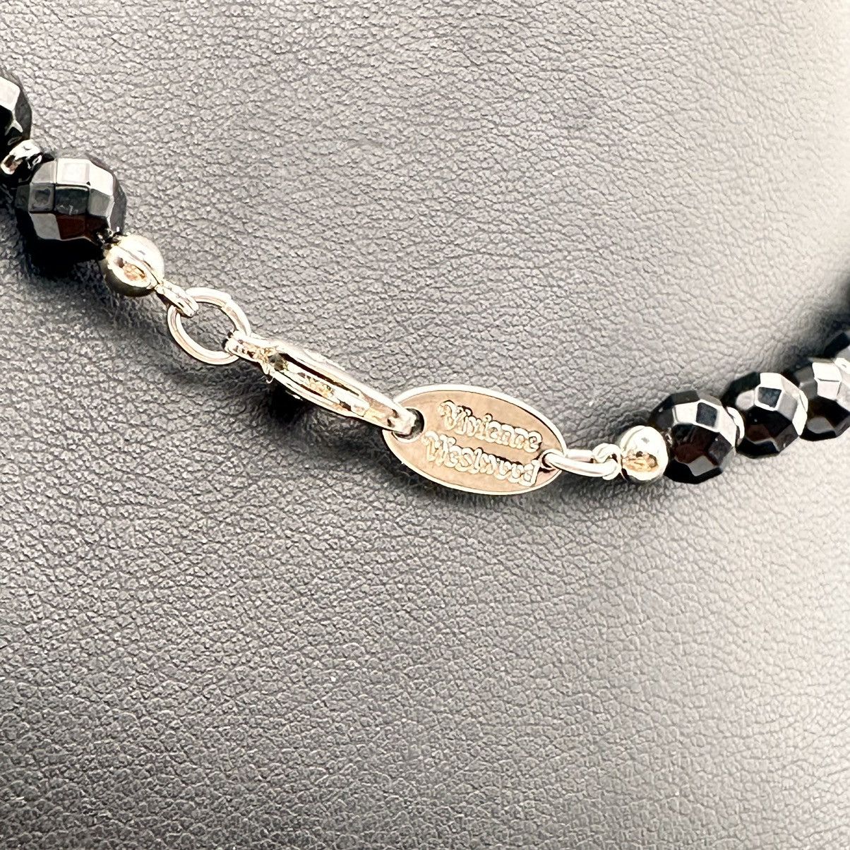 Vivienne Westwood Vivienne Westwood Rare Black Messaline Choker Necklace Size ONE SIZE - 5 Thumbnail