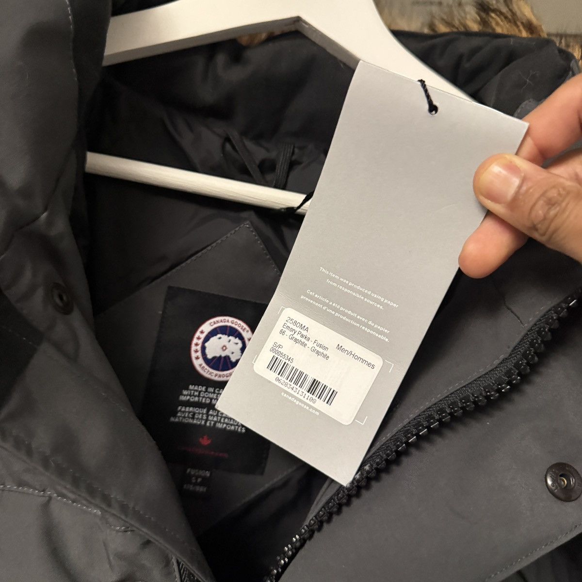 Canada Goose Canada Goose Men Carson Parka Jacket Size US S / EU 44-46 / 1 - 4 Thumbnail