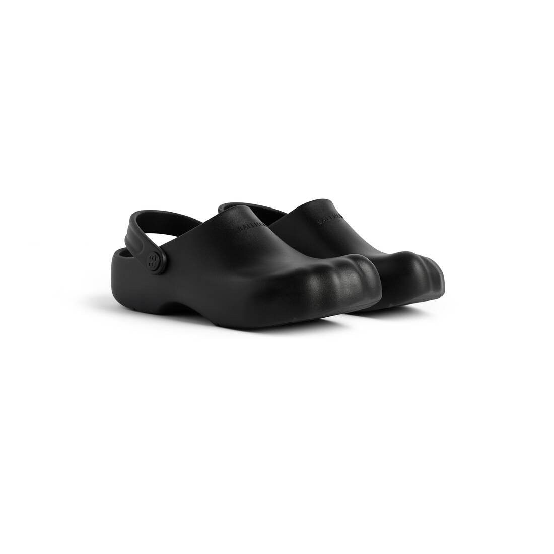 o1s1wg110226 Sunday Molded Mules In Black