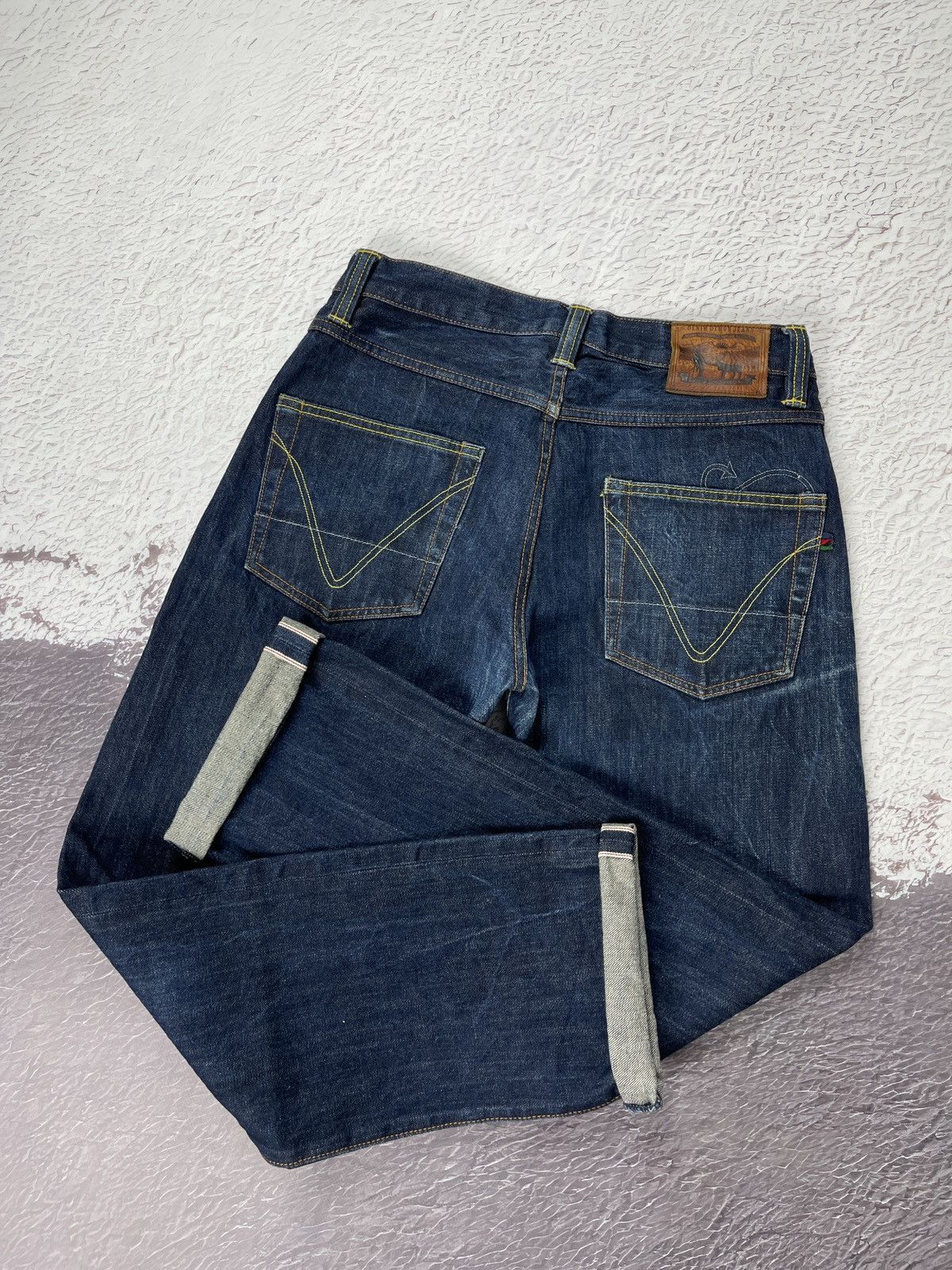 Denim Demon Aktiebolaget Denim Demon AAJJA Raw Selvedge Blue Jeans Men’s Size US 31 - 1 Thumbnail