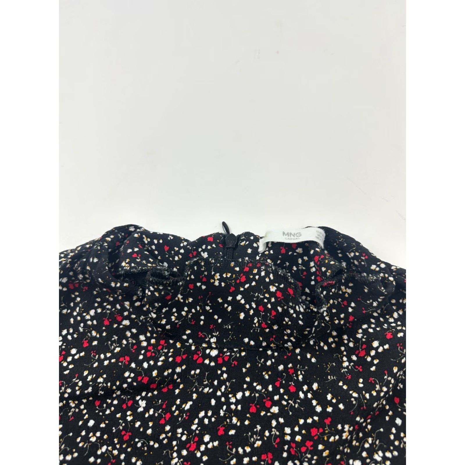Mango Mango Dress Women 2 Multicolor Floral Lined Long Sleeve High Neck Back Zip Sheath Womens Size XS / US 0-2 / IT 36-38 - 4 Thumbnail