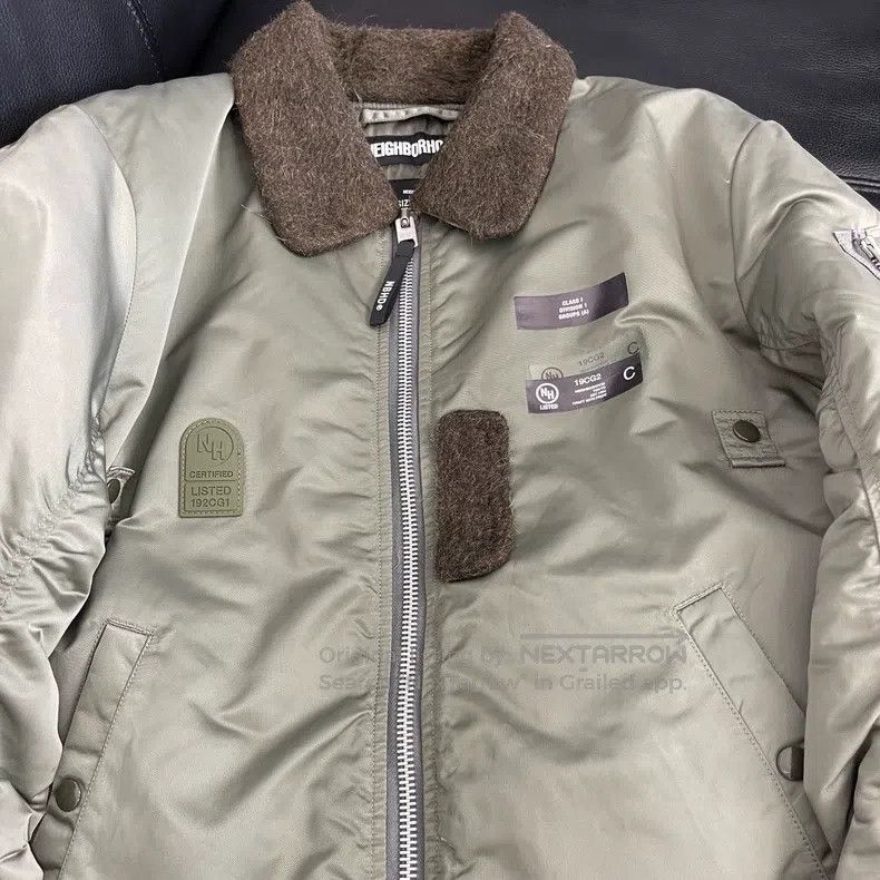 Neighborhood Neighborhood Flight Jacket Padded Coat Size US L / EU 52-54 / 3 - 3 Thumbnail